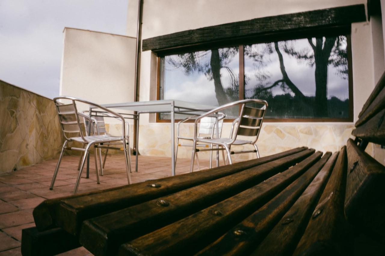 El Aprisco, Con Piscina Climatizada En Hueva-Guadalajara Vila Exterior foto